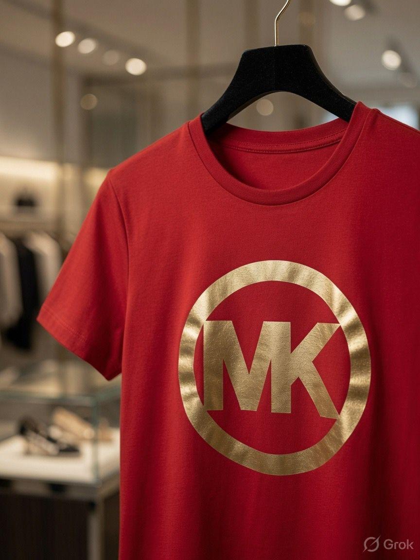 Red women's wear Michael Kors Lycra t shirt
