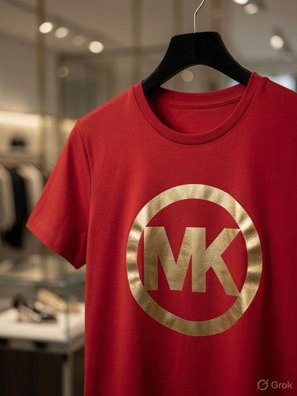 Red women's wear Michael Kors Lycra t shirt
