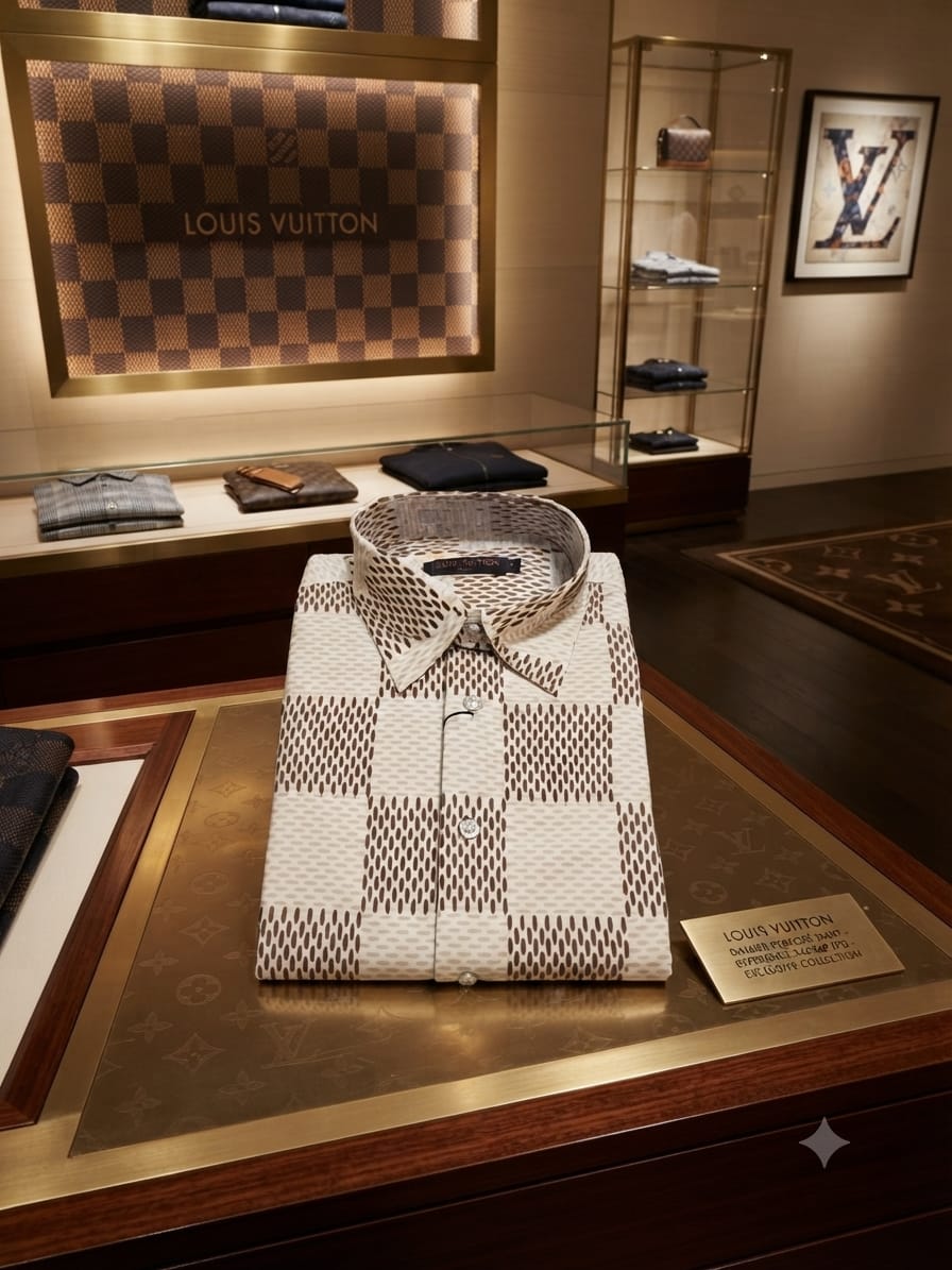 LOUIS VUITTON 2026 beige cotton shirt fashion wear