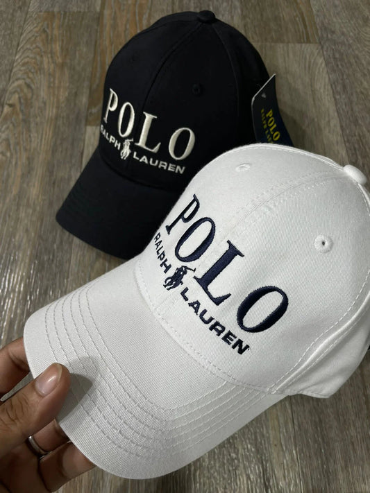 POLO RALPH LAUREN || Logo Embroidered Panelled Cap - FASHION MYST 