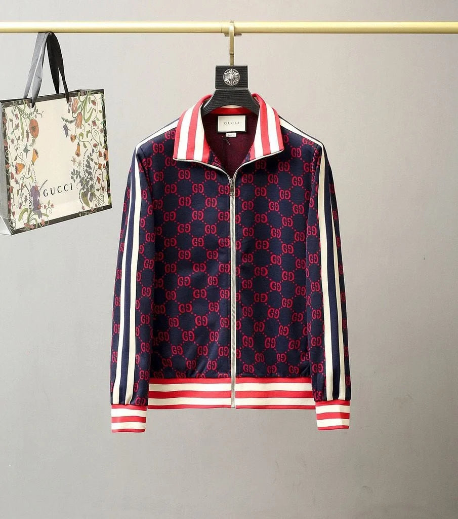 Gucci jacquard cotton jacket online