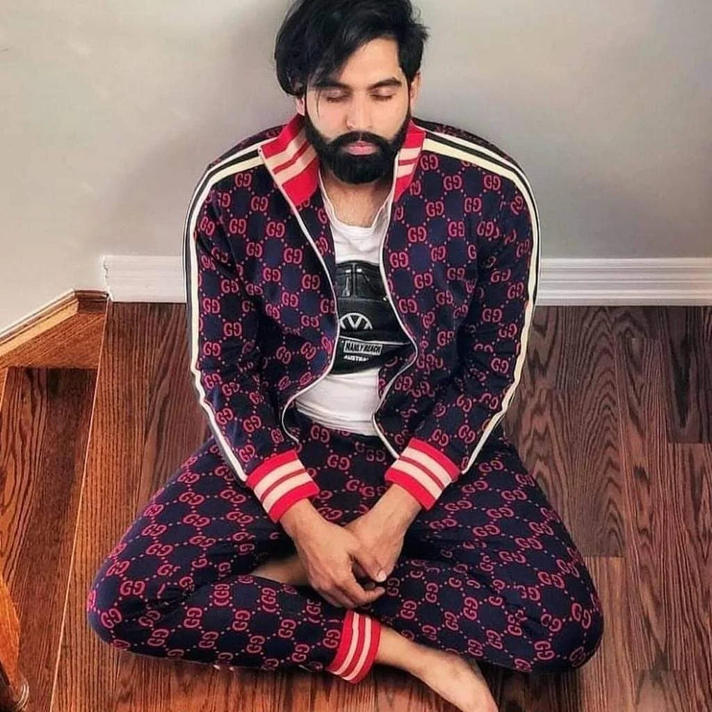 Gucci tracksuit red on sale