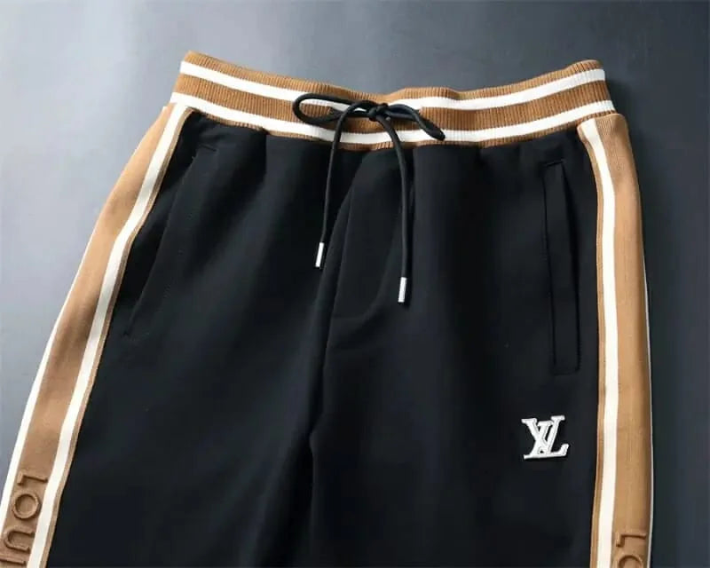 LOUIS VUITTON || Men's LV Monogram Logo Zipper Long Sleeve Tracksuit