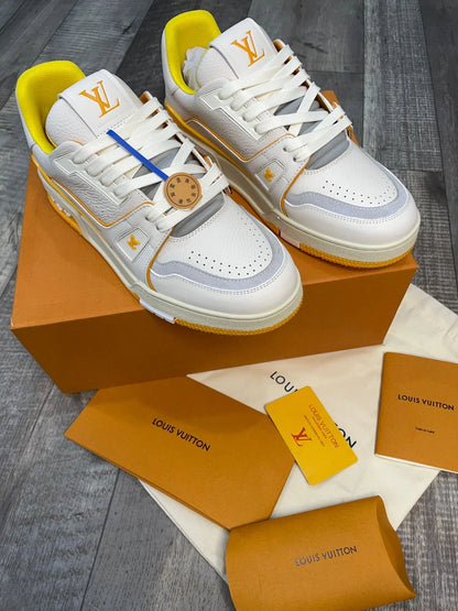 LOUIS VUITTON || LV Trainer Maxi Yellow Sneaker