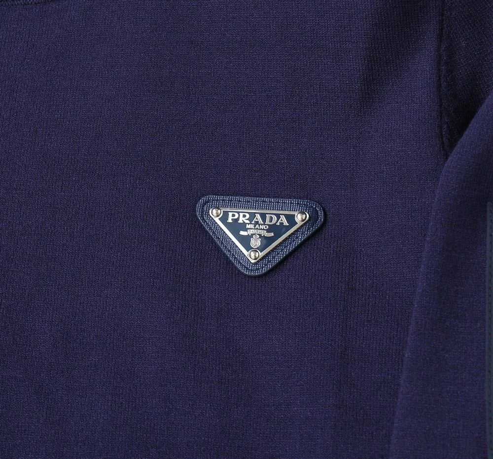 PRADA || Cotton Crew-Neck Sweatshirt