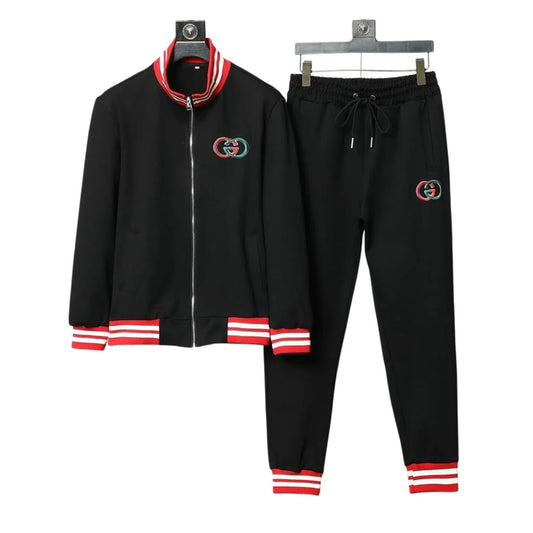 GUCCI || Interlocking GG Cotton Jacket Tracksuit