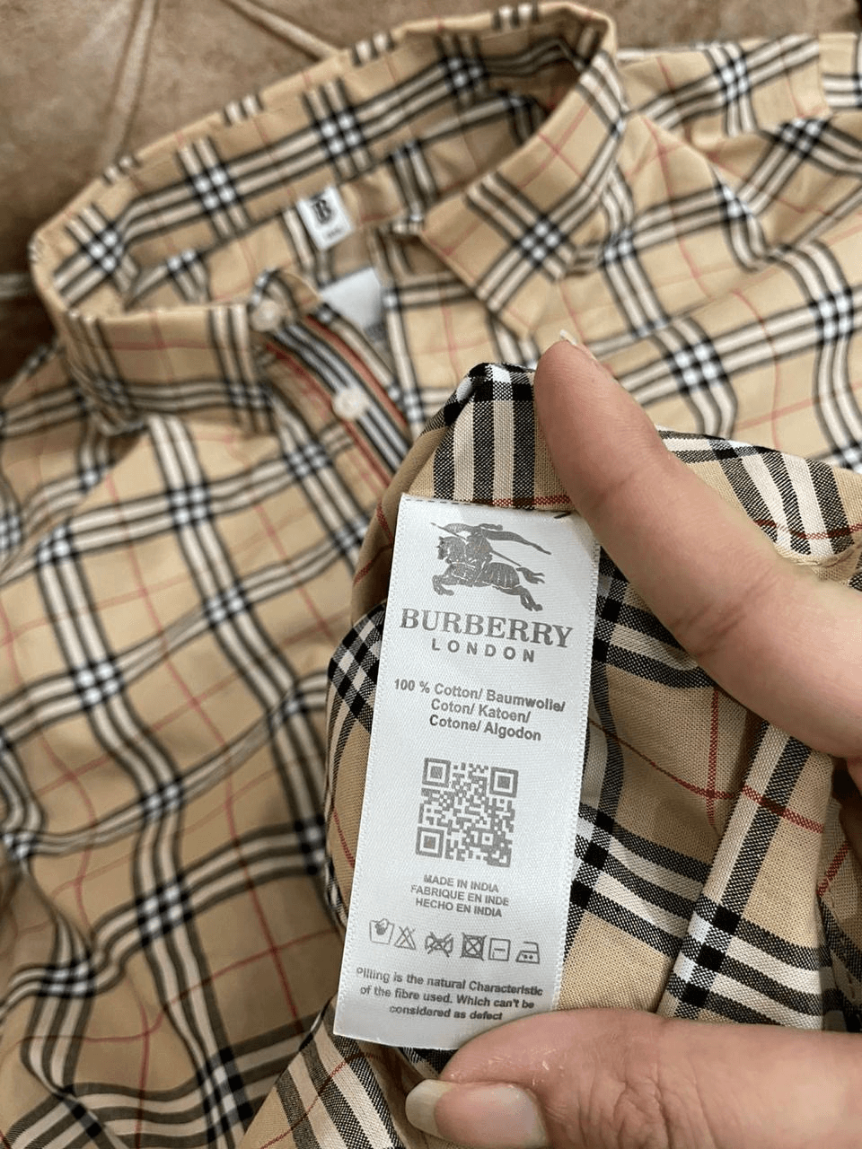 BURBERRY || Vintage Check Tie-Waist Shirt Dress For Women – FASHION MYST
