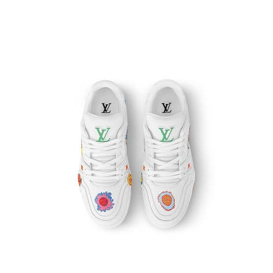 LOUIS VUITTON || Yayoi Kusama x Louis Vuitton Trainer 'Faces - White'