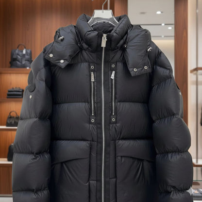 MONCLER || Monce ALYX Men & Women Down Black Jacket