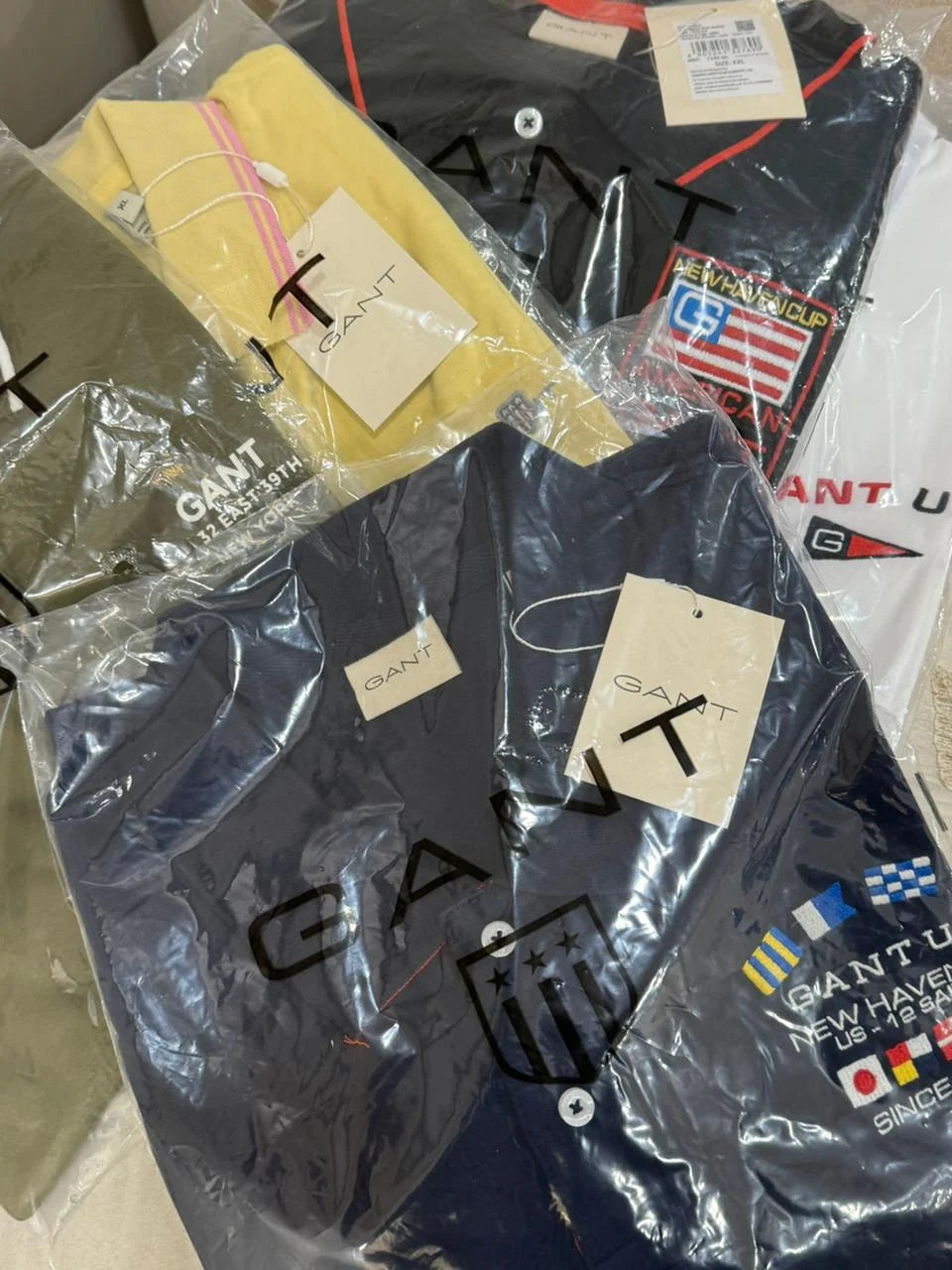 GANT || Men’s Premium Cotton Pique Polo Shirts – New Haven Sailing Heritage Collection