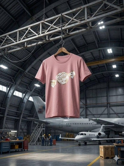 Coach Lilac Tee – Print Zoom Detail	