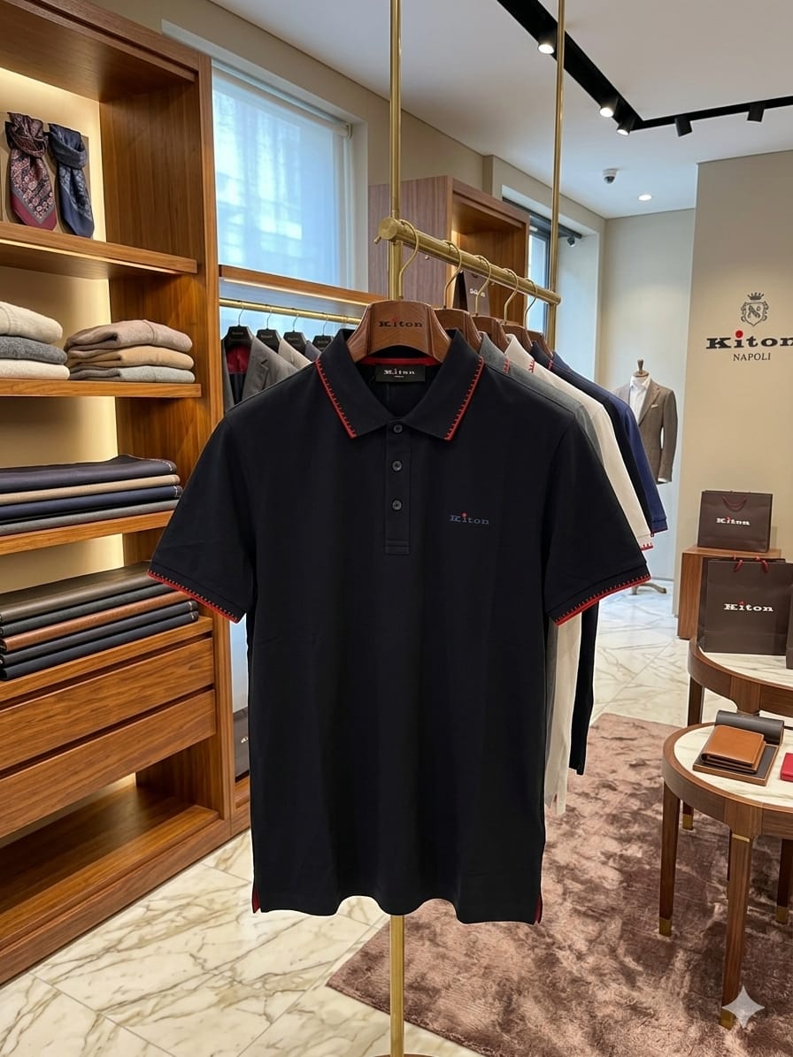 KITON Inspired |  Men's Premium Korean Cotton Regular Fit Polo T-Shirt FASHION MYST