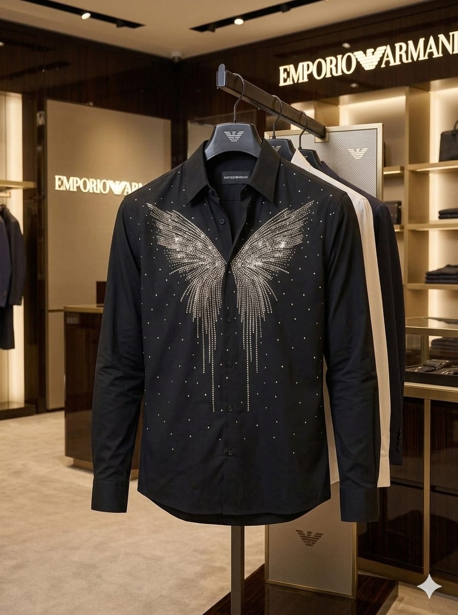 Emporio Armani Inspired Men's Premium Japanese Fabric Stone  | Regular Fit FASHION MYST