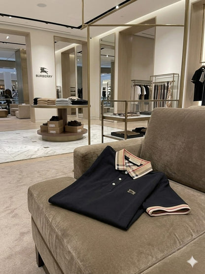 Burberry Inspired  Stitchless Polo T-Shirt FASHION MYST