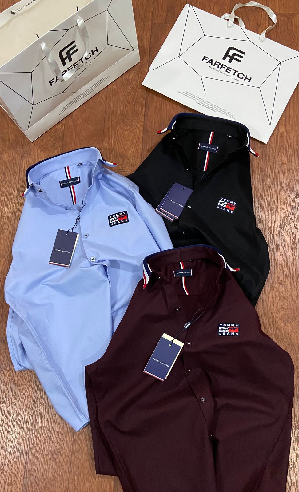 Men's Tommy Hilfiger regular fit Oxford cotton shirt with premium craftsmanship
