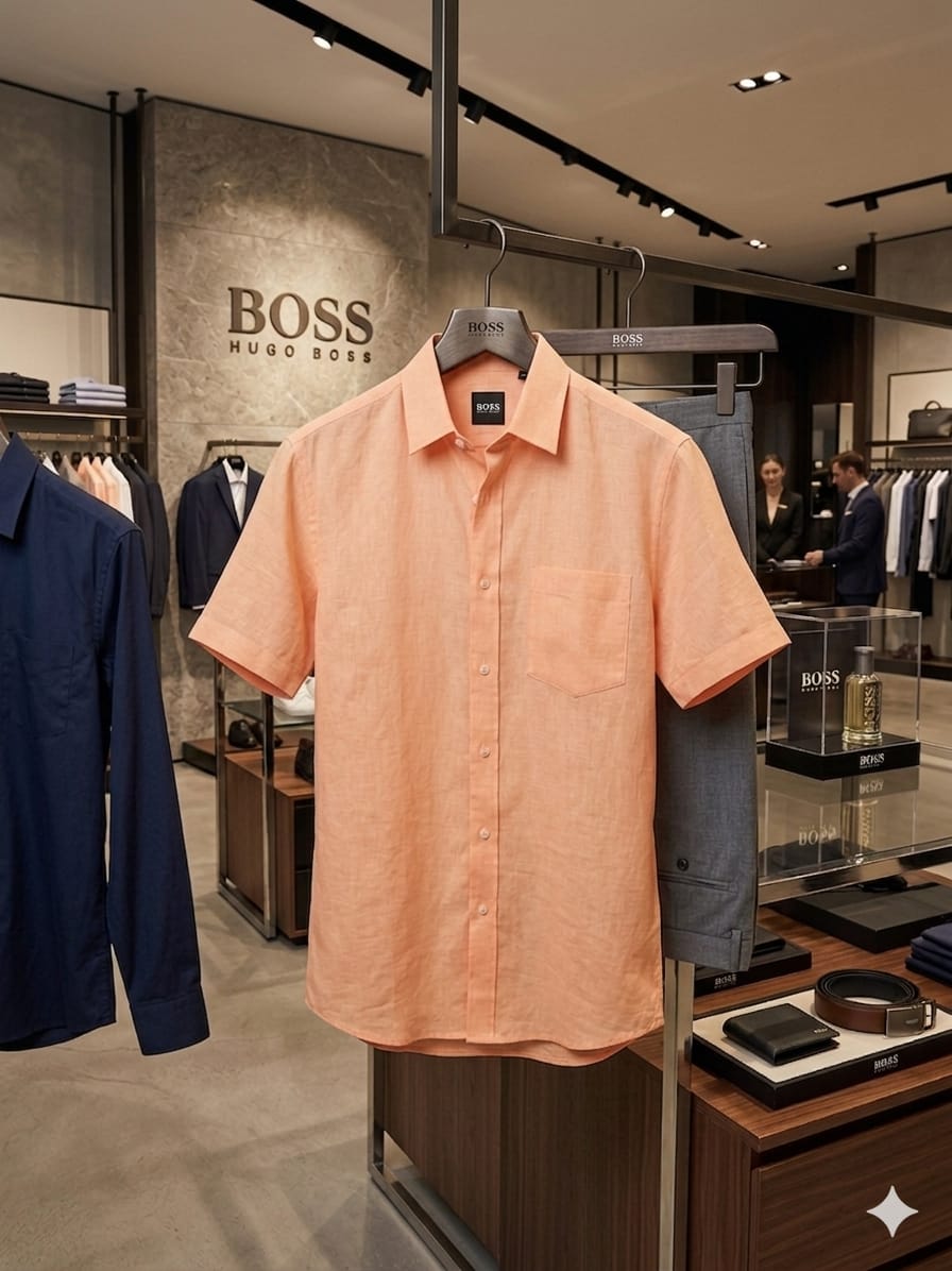 BOSS orange breathable premium shirt for men
