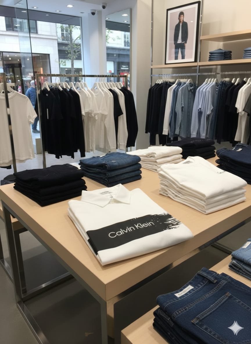 Calvin Klein white premium Oxford cotton regular fit shirt for men
