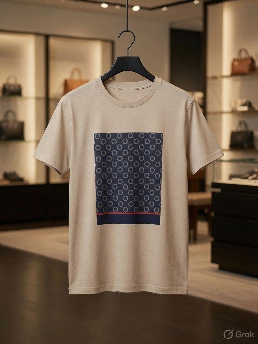 COACH beige western women's wear clothing tee
