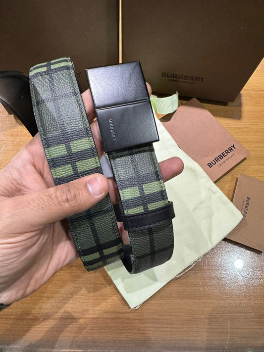 BURBERRY || AUTHENTIC QUALITY OF LEATHER BELT FOR MEN