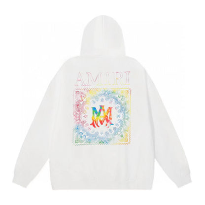 AMIRI || Rainbow Bandana Logo Sweatshirt - FASHION MYST 