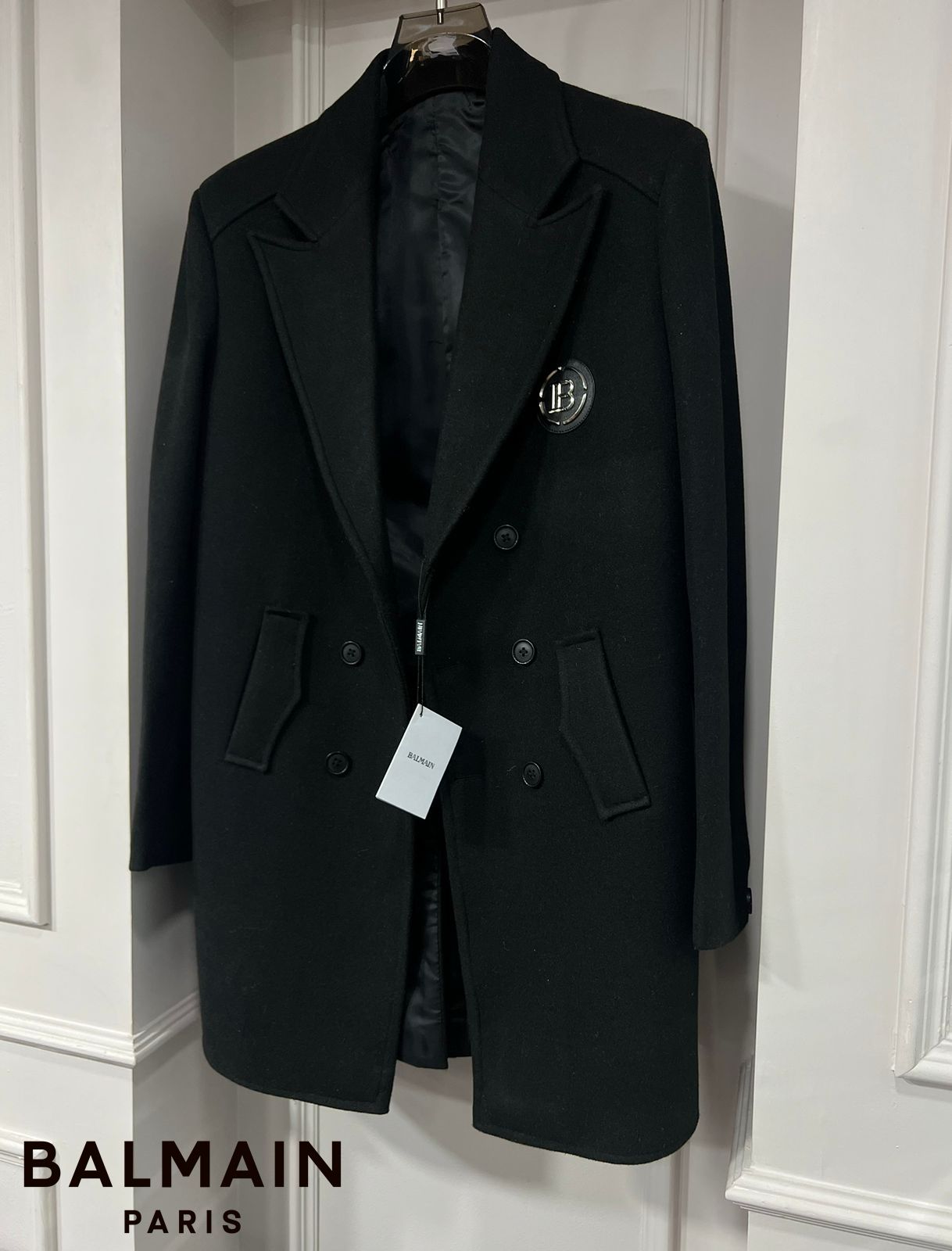 BALMAIN LATEST IMPORTED LONG COATS FOR MEN - FASHION MYST 