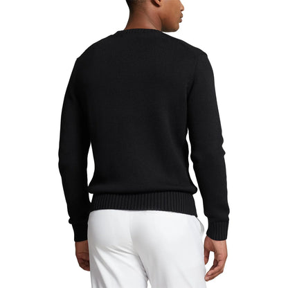 POLO RALPH LAUREN || Men's The Ralph & Ricky Bear Black Sweater