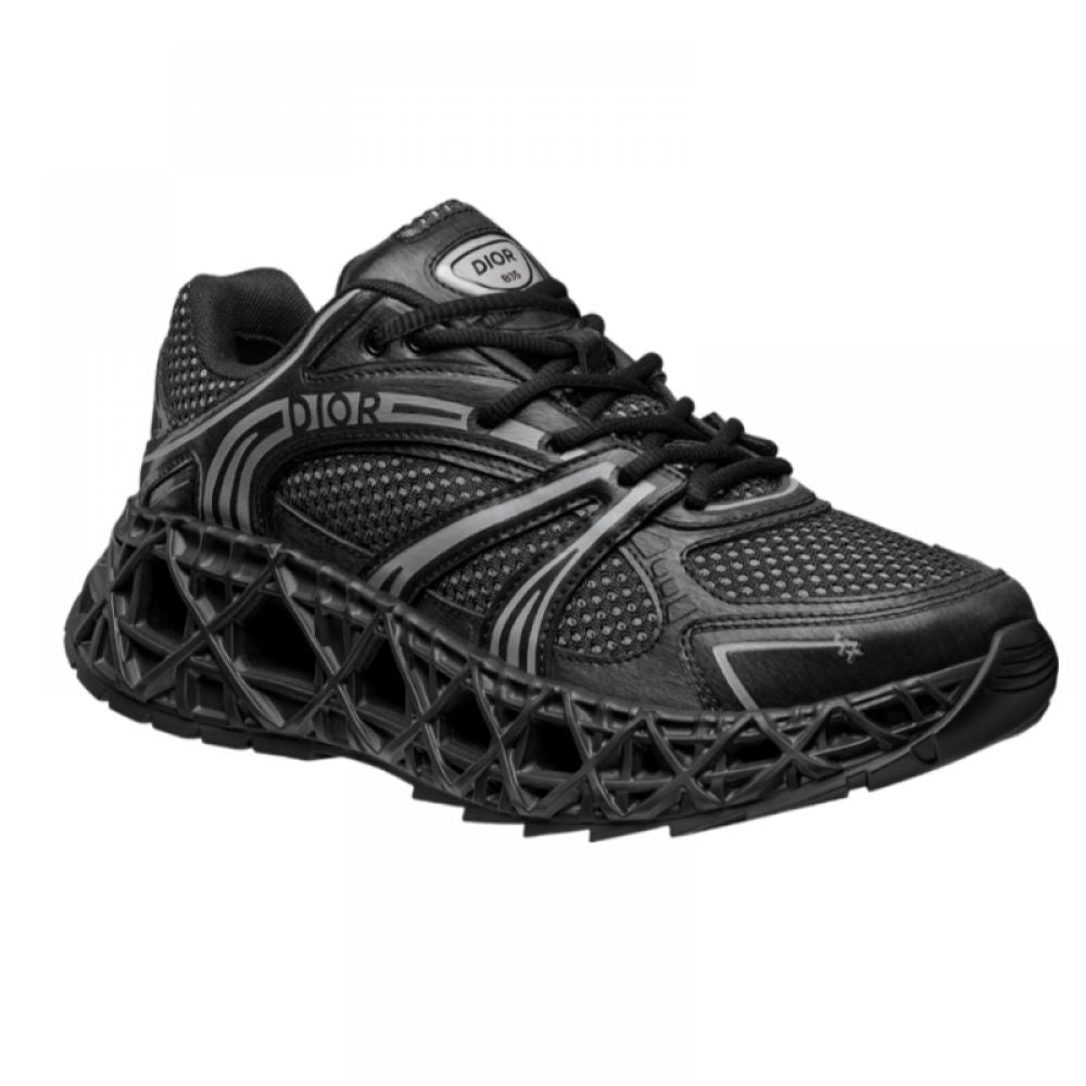 【新品・未使用】CHRISTIAN DIOR CHRISTIAN DIOR || B35 NXXT Sneaker in Black Technical Mesh and 3D