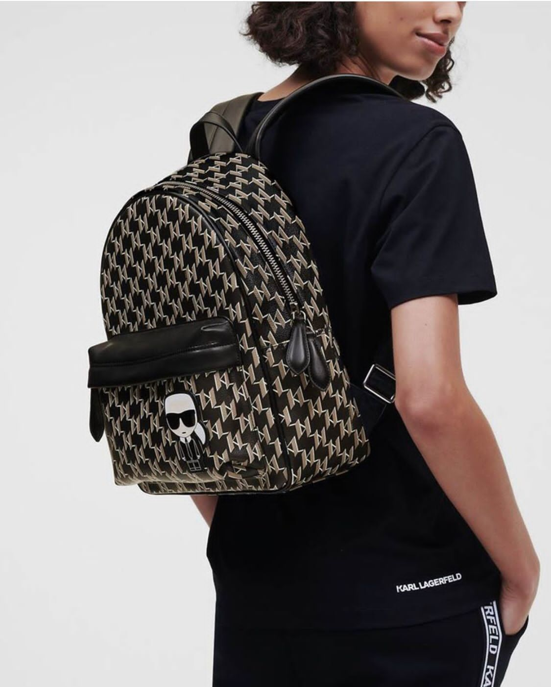 Ikonik monogram unisex backpack - FASHION MYST 