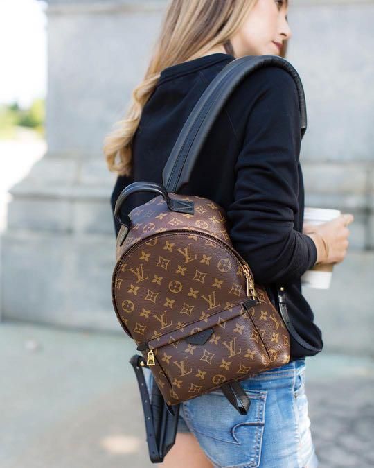 PREMIUM UNISEX BACKPACKS IN MONOGRAM PRINT - FASHION MYST 