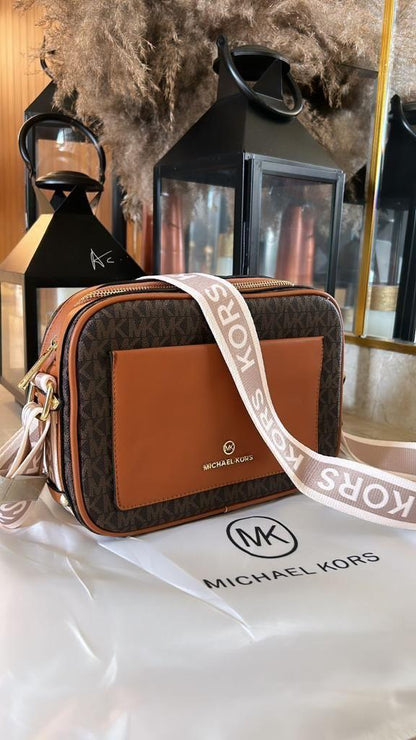 Maeve Large Logo and Faux Leather Crossbody Bag For Ladies - FASHION MYST 