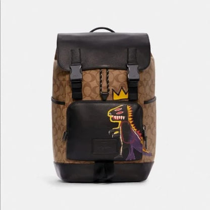 JEAN-MICHEK BASQUIAT TRACK BACKPACK - FASHION MYST 