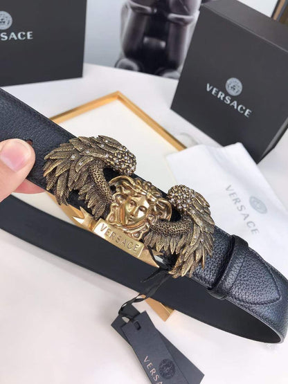 VERSACE || Versace Winged Medusa Belt - FASHION MYST 