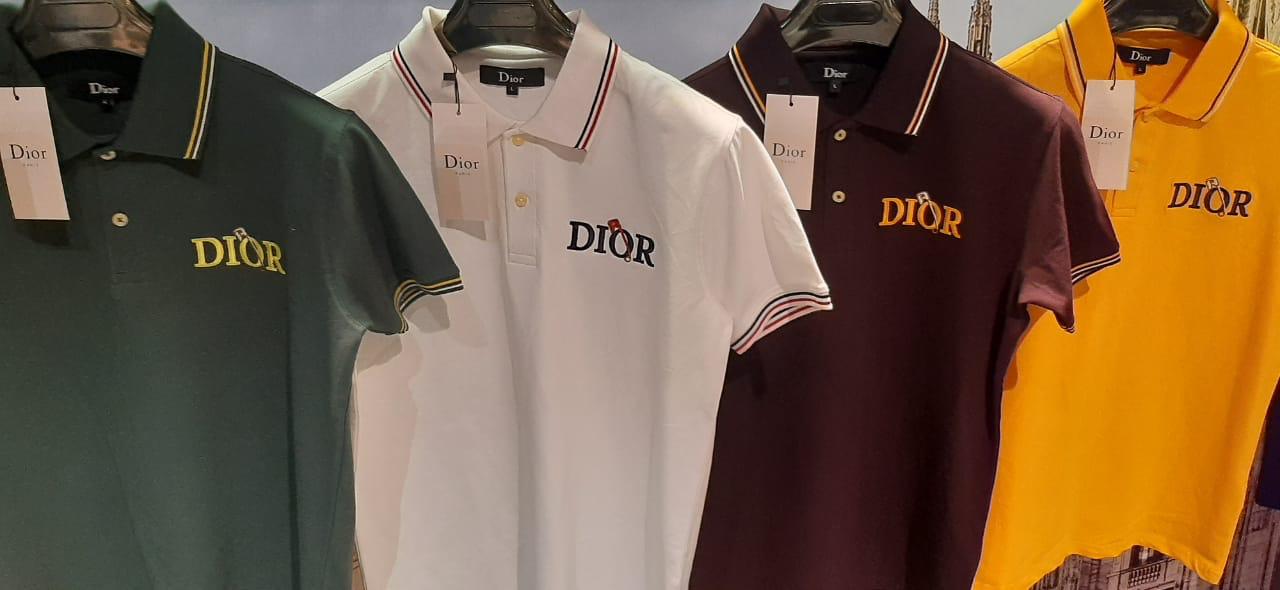 CHRISTIAN DIOR || PREMIUM POLO T-SHIRT - FASHION MYST 