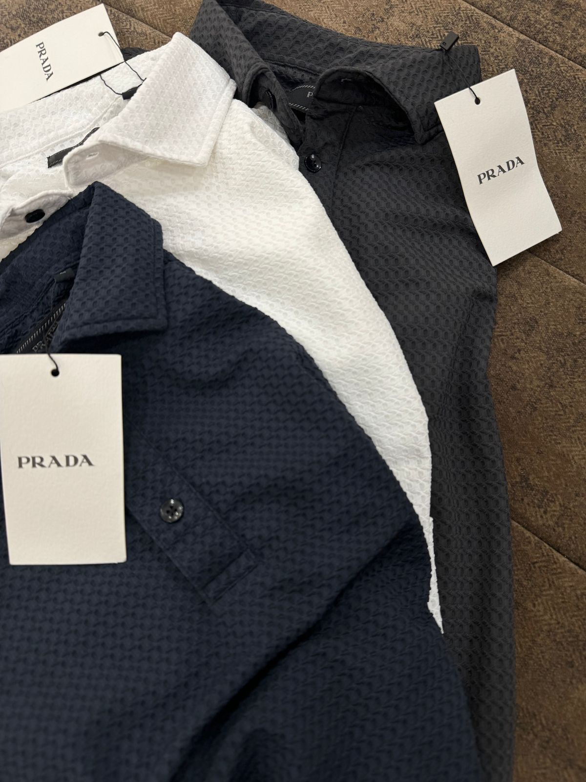 PRADA || LUXURY KNITTED POLO T-SHIRT - FASHION MYST 