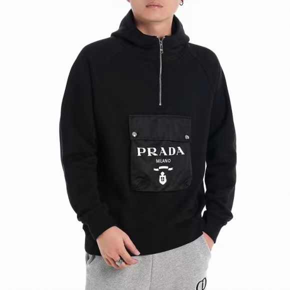 Men's Hoodie Designer Technical Fabric And Nylon PR Sweatshirts - FASHION MYST 