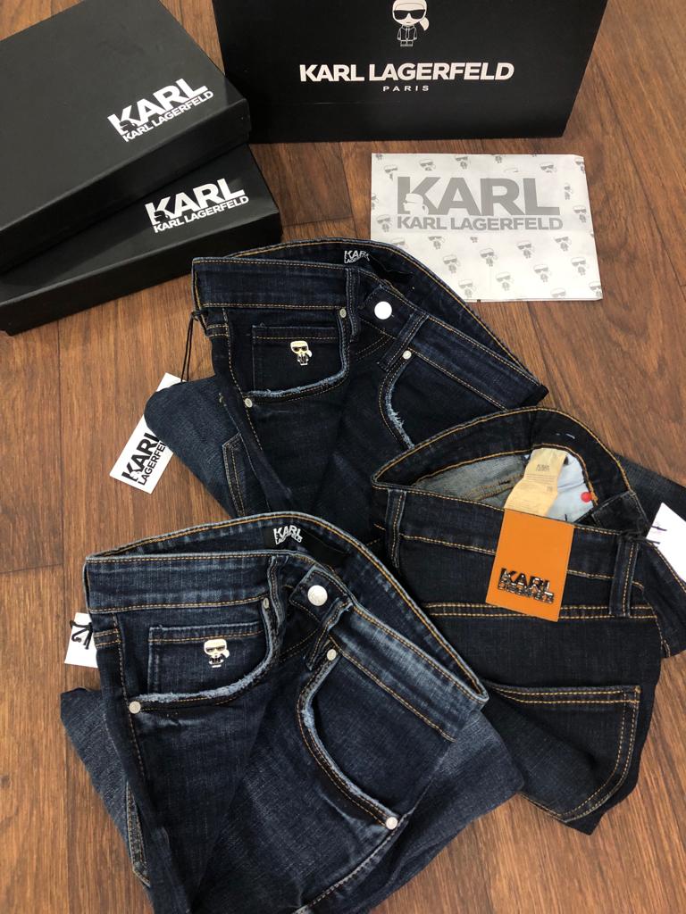 KARL LAGERFELD|| Premium Quality Solid Poly Cotton Regular Boy's Jeans - FASHION MYST 