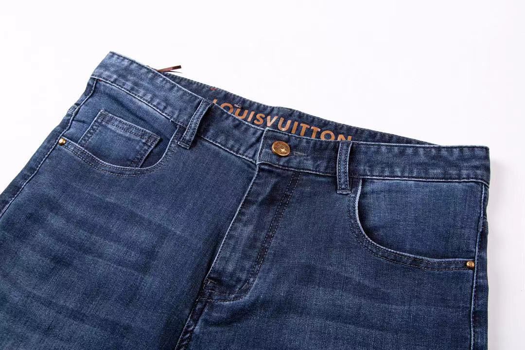 LOUIS VUTTON || Stylish Blue Shaded Denim For Men - FASHION MYST 