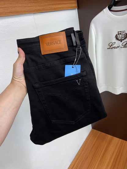 VERSACE || Black Premium Quality Jeans - FASHION MYST 