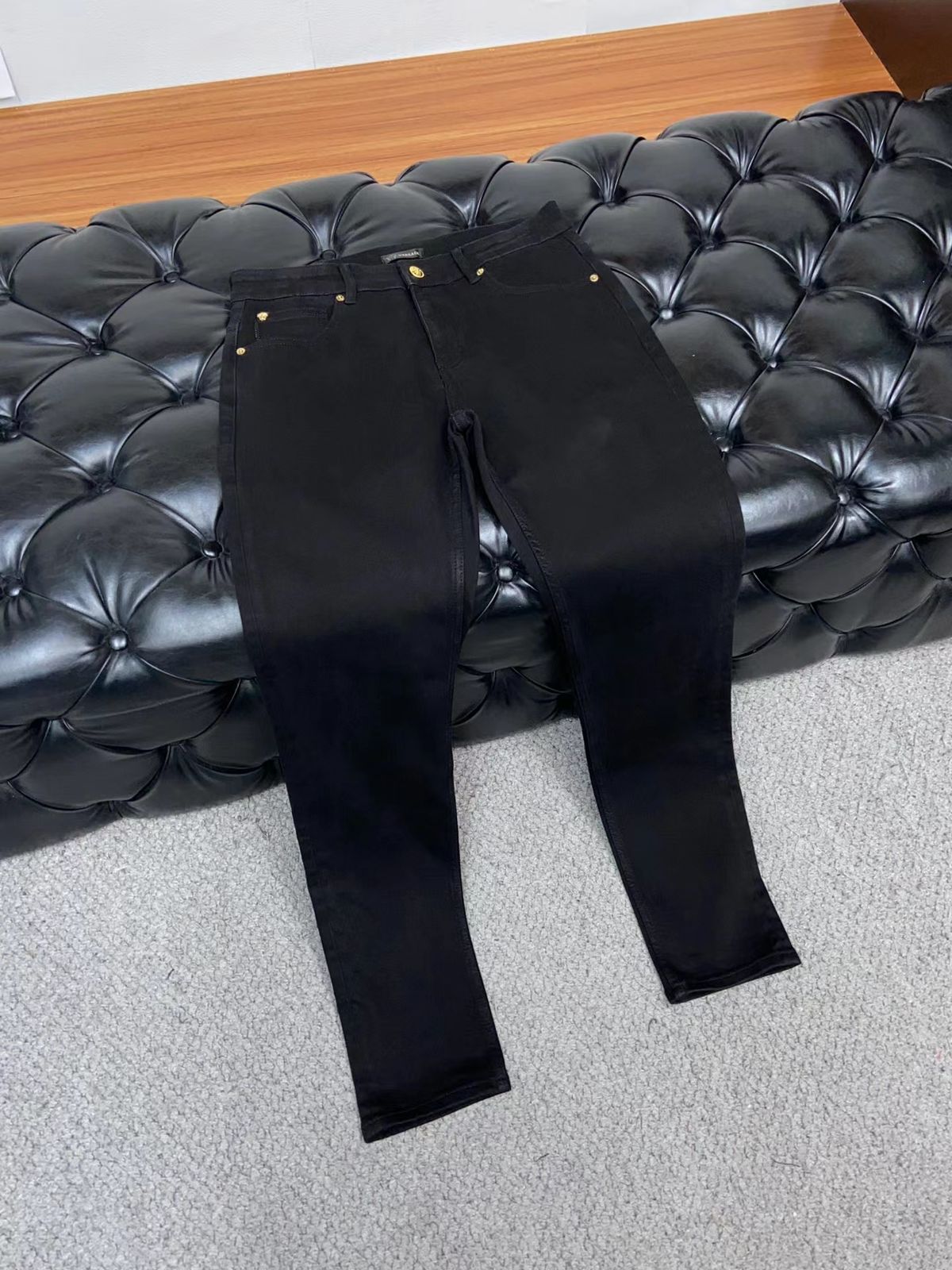 VERSACE || Black Premium Quality Jeans - FASHION MYST 