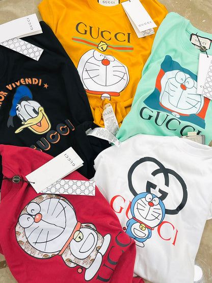 GUCCI || Doraemon X Gucci Cotton Kid's T-Shirt - FASHION MYST 