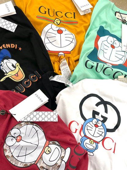 GUCCI || Doraemon X Gucci Cotton Kid's T-Shirt - FASHION MYST 