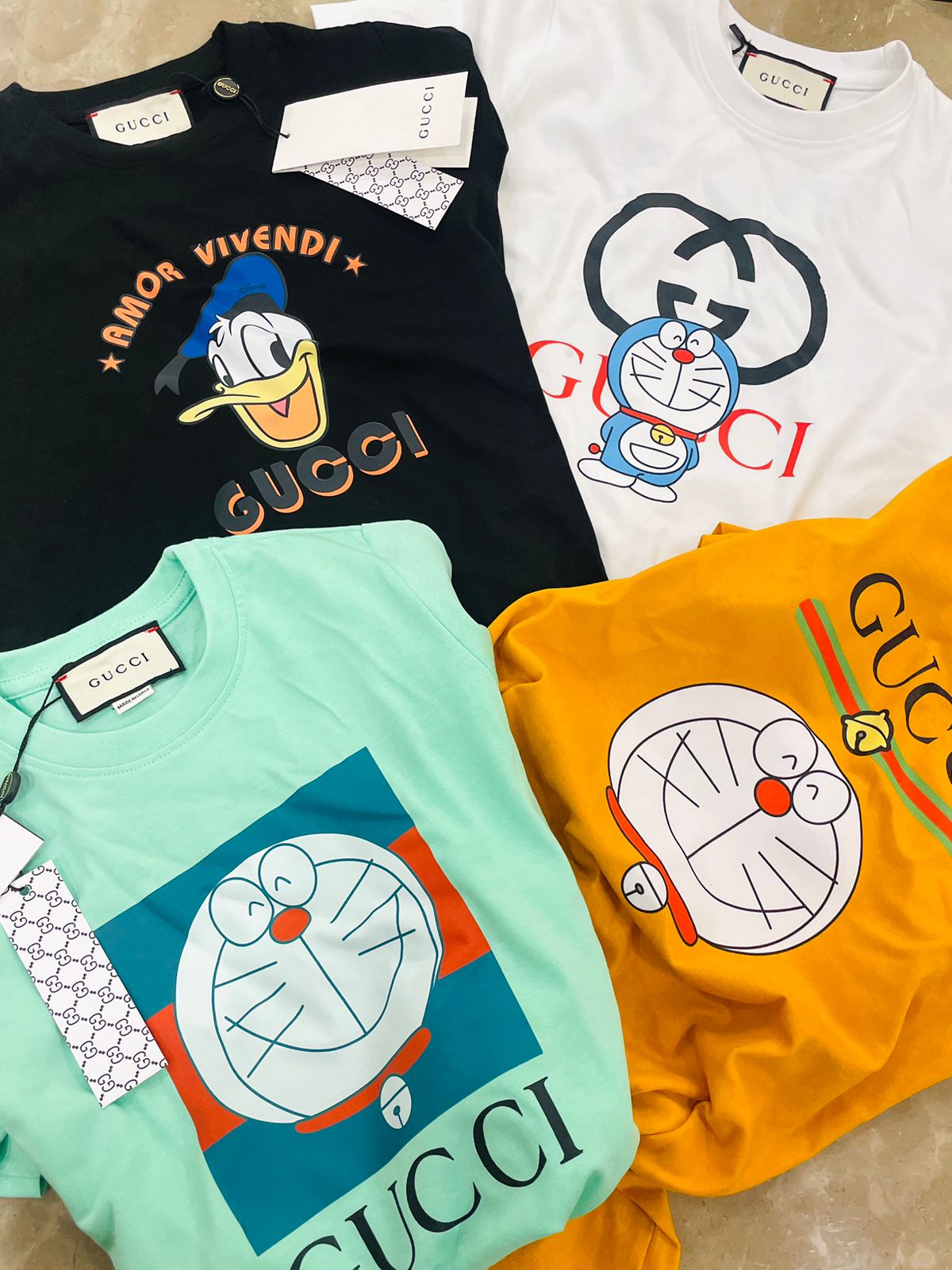 GUCCI || Doraemon X Gucci Cotton Kid's T-Shirt – FASHION MYST