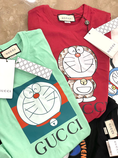 GUCCI || Doraemon X Gucci Cotton Kid's T-Shirt - FASHION MYST 