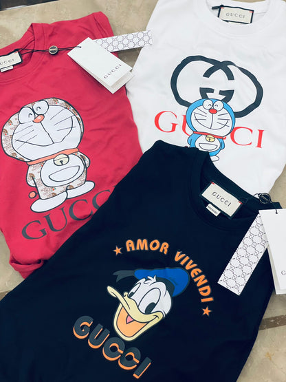 GUCCI || Doraemon X Gucci Cotton Kid's T-Shirt - FASHION MYST 