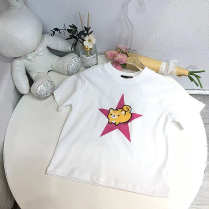 Kawaii printed cotton T-shirt For Kids - FASHION MYST 