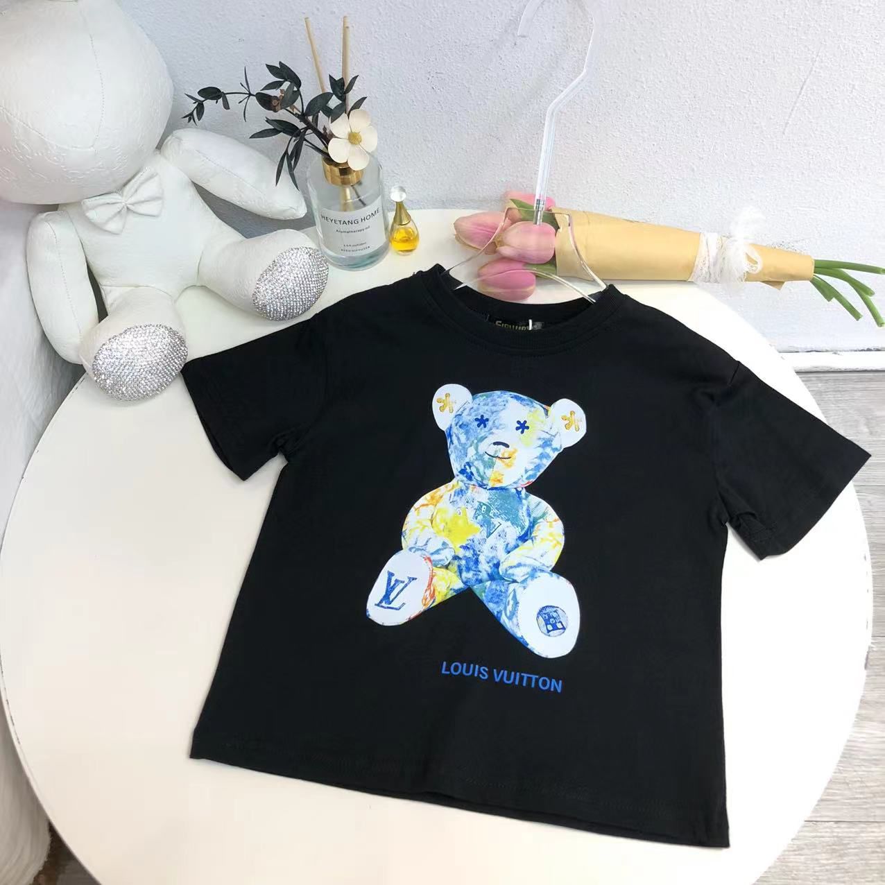 Teddy Special Round Neck T-shirt For Kids - FASHION MYST 