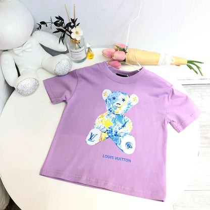 Teddy Special Round Neck T-shirt For Kids - FASHION MYST 