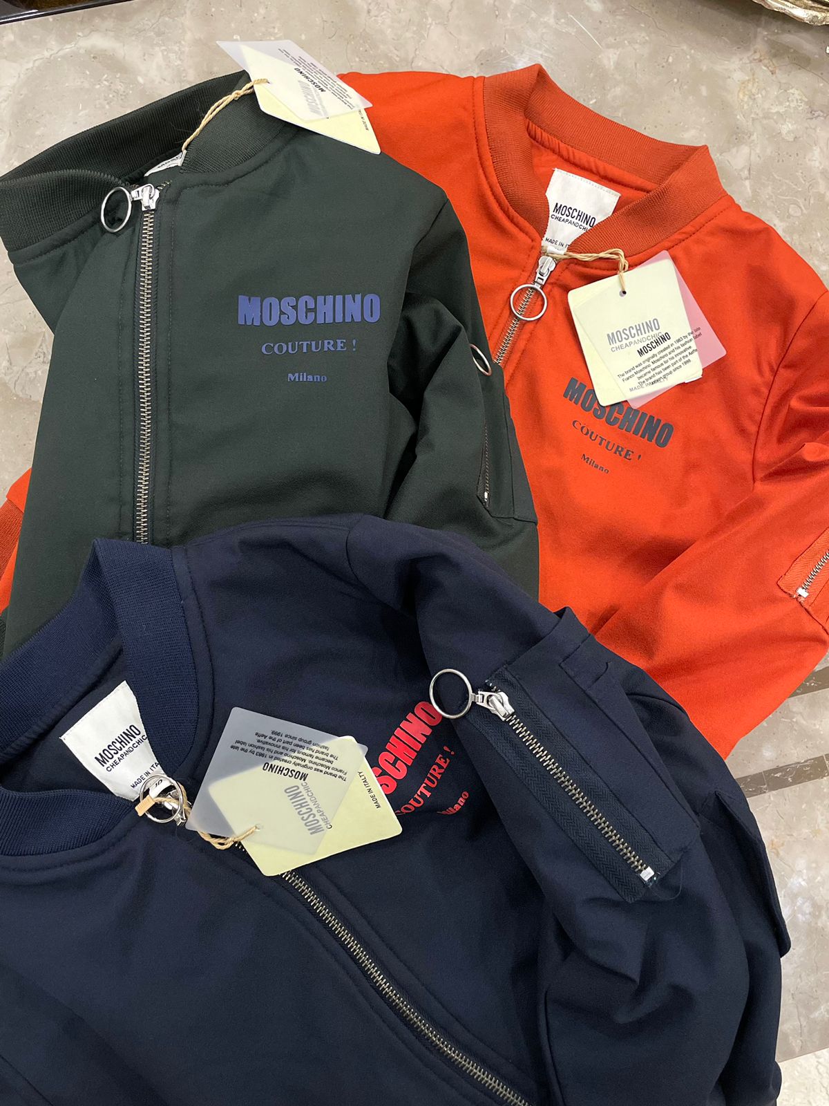 MOSCHINO PREMIUM QUALITY UNISEX JACKETS FOR KIDS - FASHION MYST 