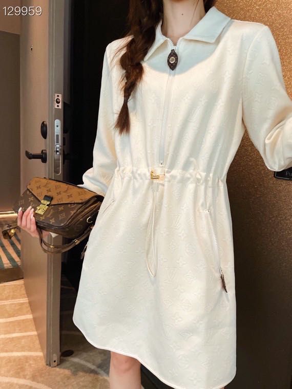 Louis Vuitton Sleek Design Half Zip-Up Dress For Women – FASHION MYST