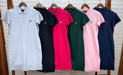 Polo Tee Dress For Women - FASHION MYST 